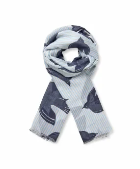 1008692 MaAvona Scarf - Blue Bonnet