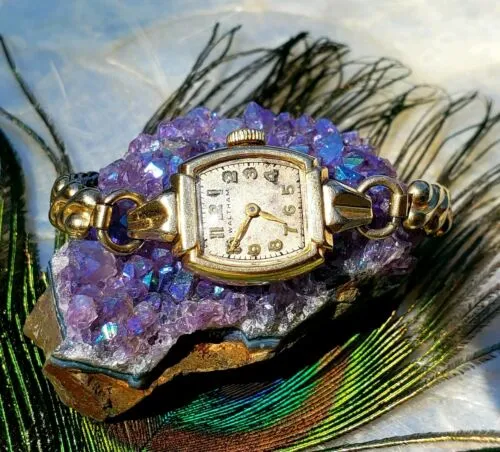 10k Gold Filled 17 Jewel Waltham Ladies Watch