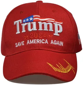 2024 Save America Again President Donald Trump Baseball Cap