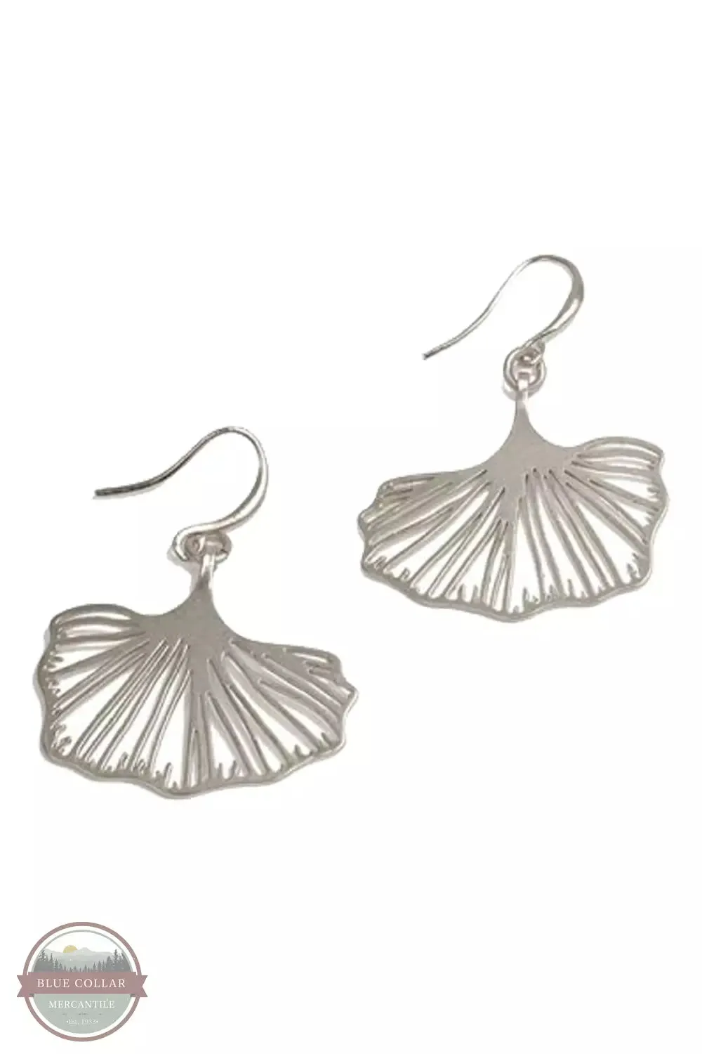 335-182 Gingko Hook Earrings