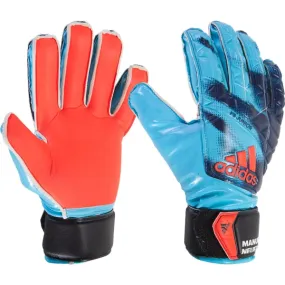 adidas Kids ACE Finger Saver Goalkeeper Gloves Night Indigo/Solar Red/White