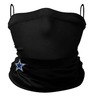 Adult Dallas Cowboys NFL Football New Era Black On-Field 4 Way Stretch Neck Gaiter