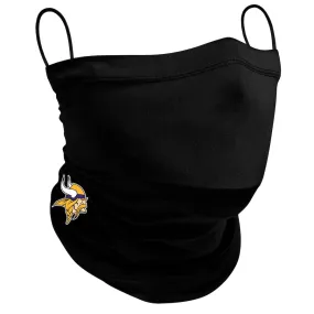 Adult Minnesota Vikings NFL Football New Era Black On-Field 4 Way Stretch Neck Gaiter