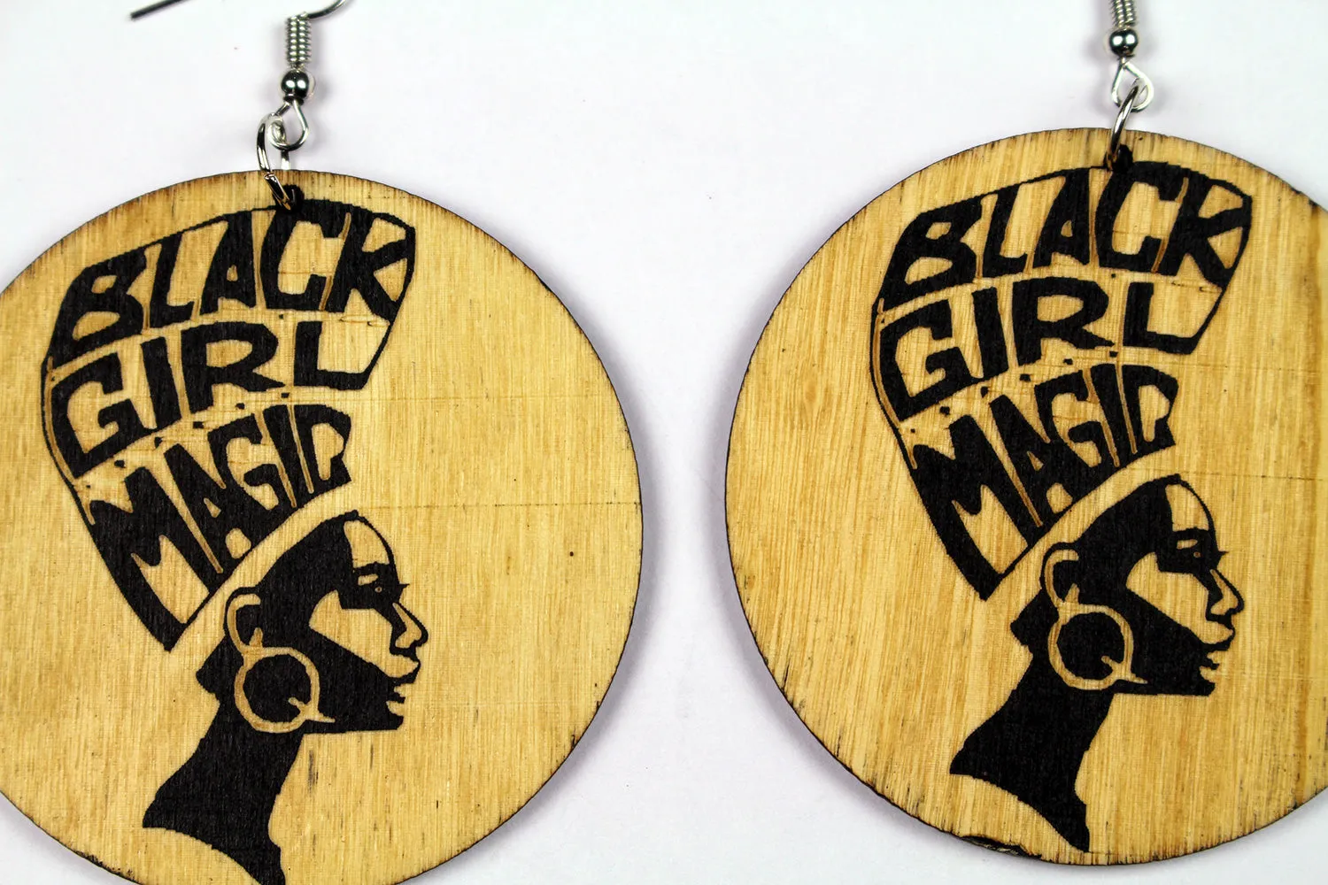 African earrings wood | Black girl magic