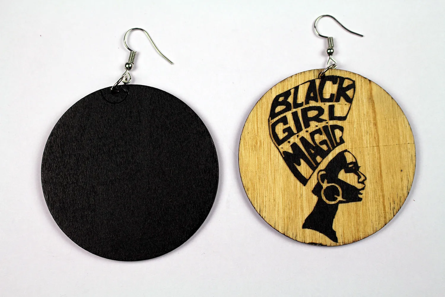 African earrings wood | Black girl magic