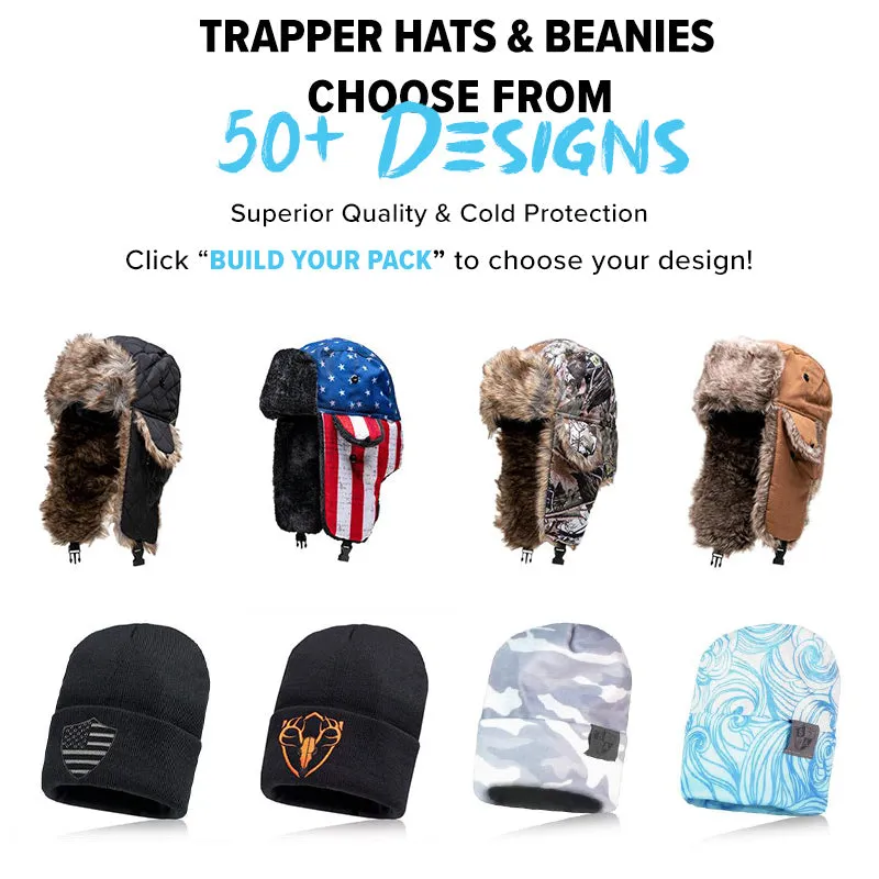 ALL TRAPPER HATS AND BEANIES 20% OFF