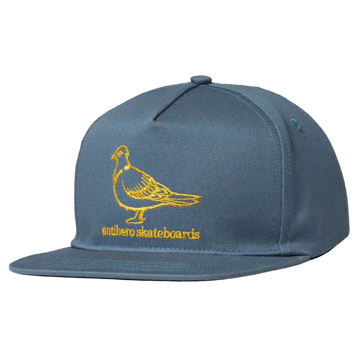 Anti Hero - Basic Pigeon Snapback Slate/Orange