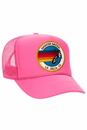 AVIATOR NATION LA JOLLA TRUCKER HAT