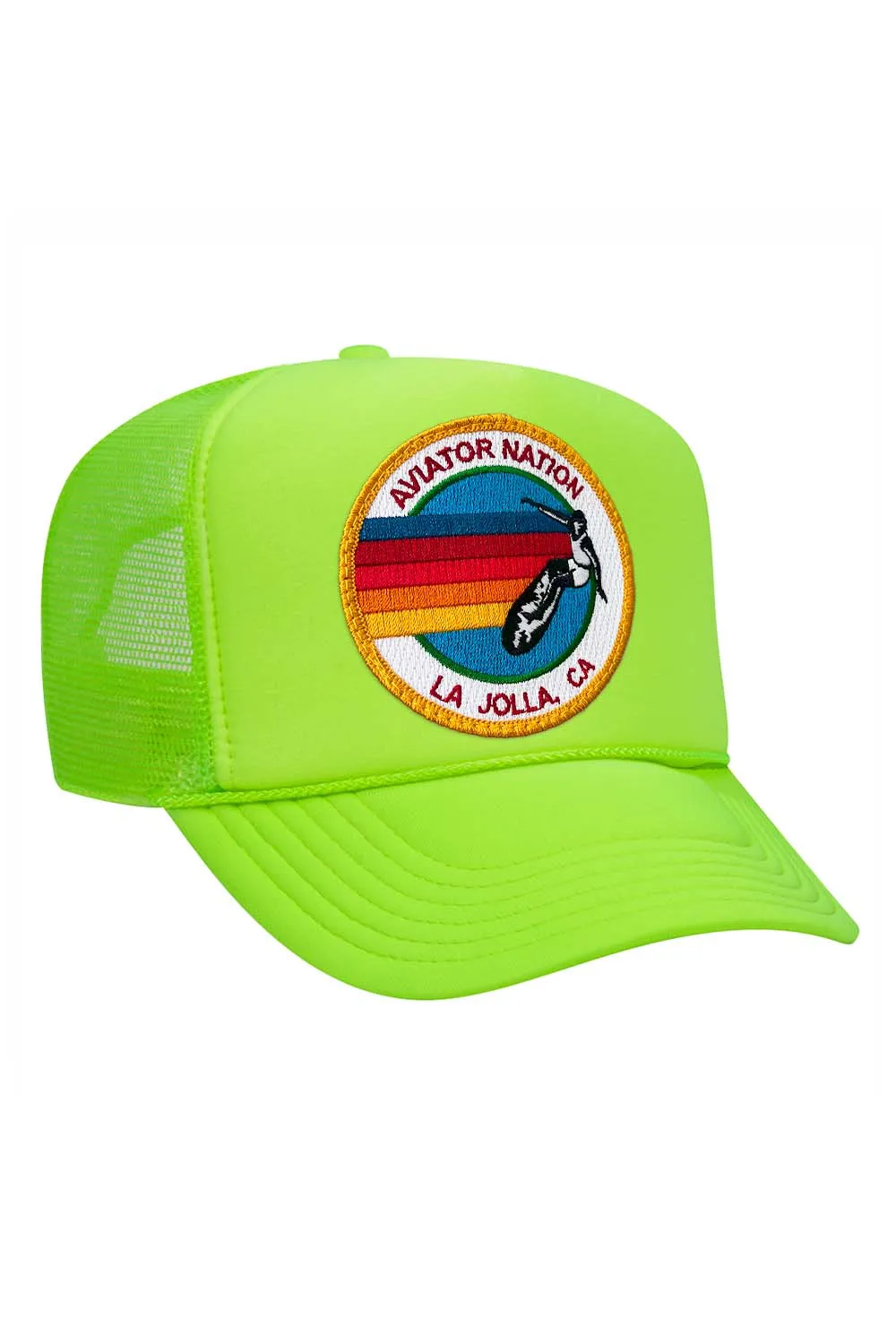 AVIATOR NATION LA JOLLA TRUCKER HAT