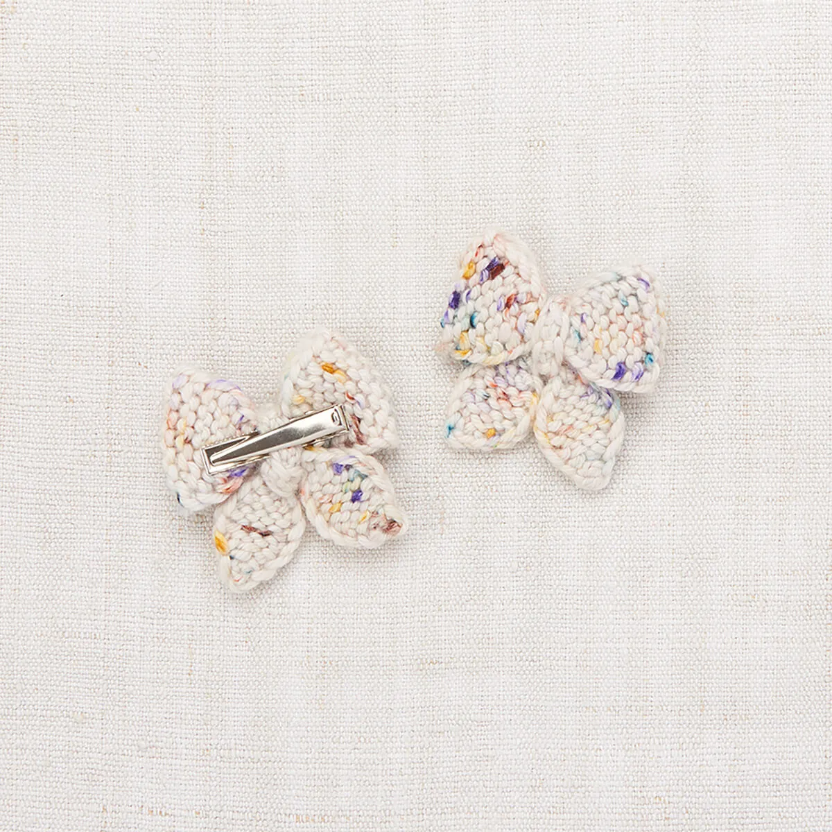 Baby Puff Bow Set in Iris Confetti by Misha & Puff