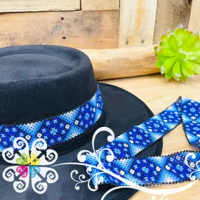 Beaded Toquilla Hat - Hatband