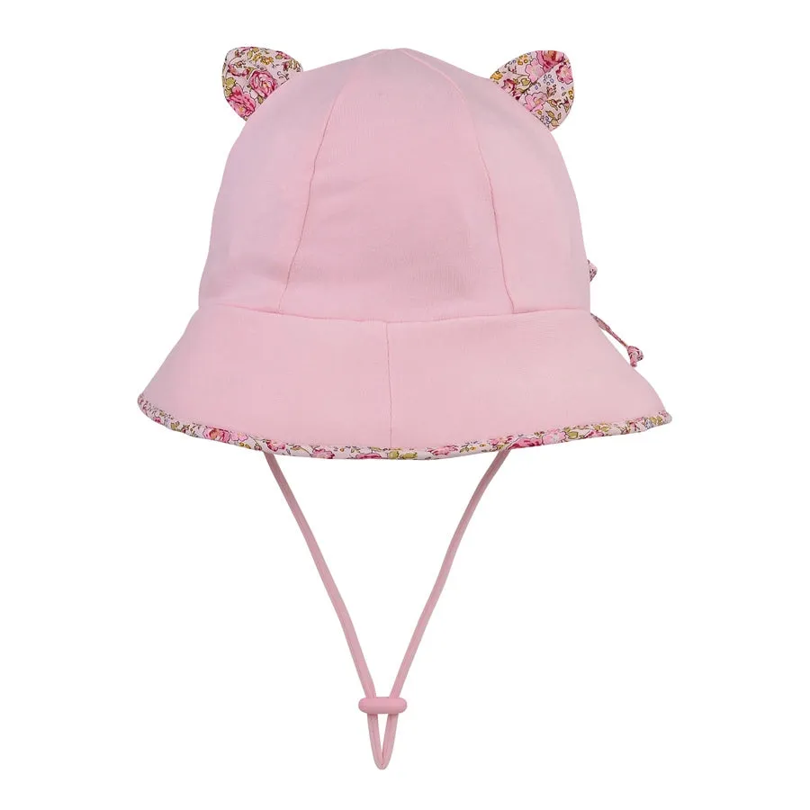 Bedhead Toddler Kids Bucket Hat UPF50  - Paisley Trimmed Kitty