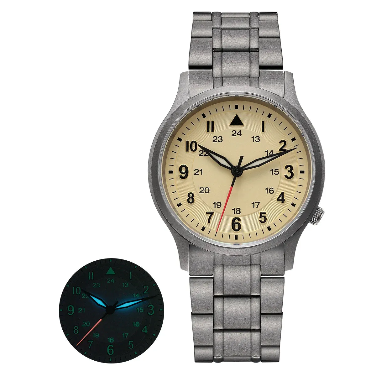 BERNY Titanium Luminous  Watches for Men.