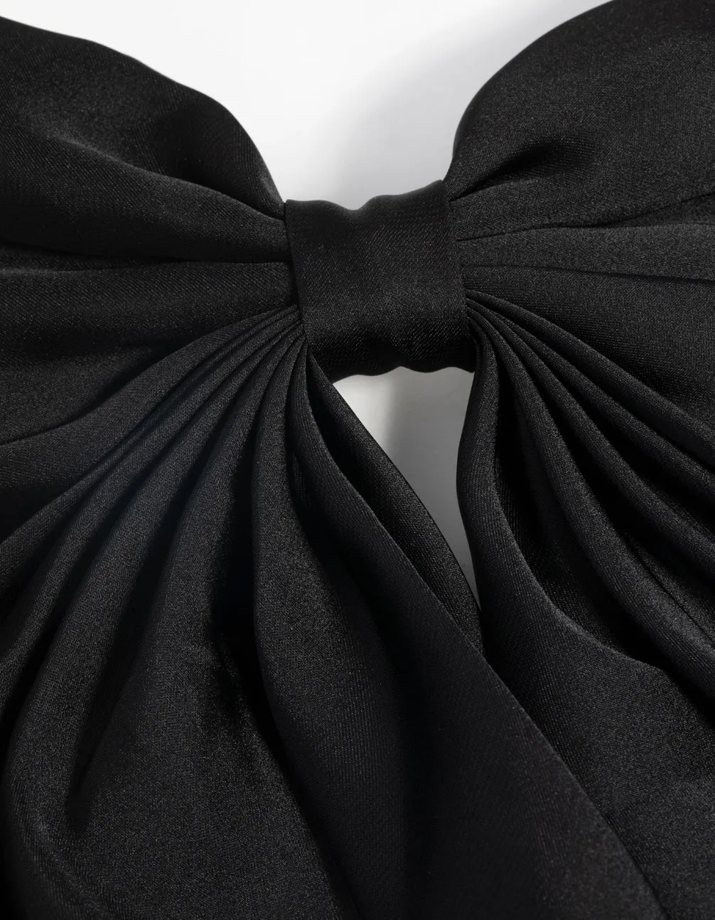 Black Bow Clip