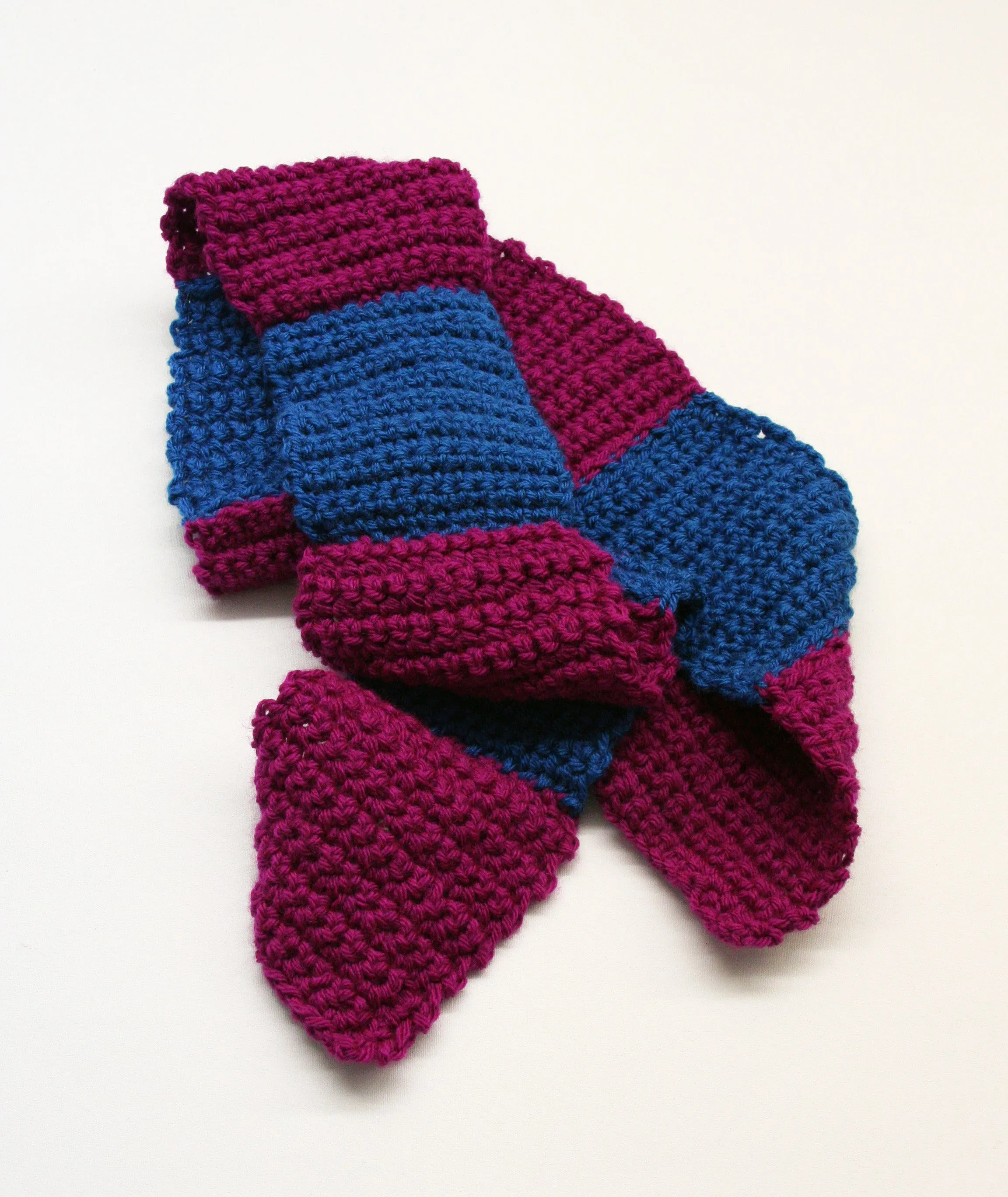 Block Scarf Pattern (Crochet)