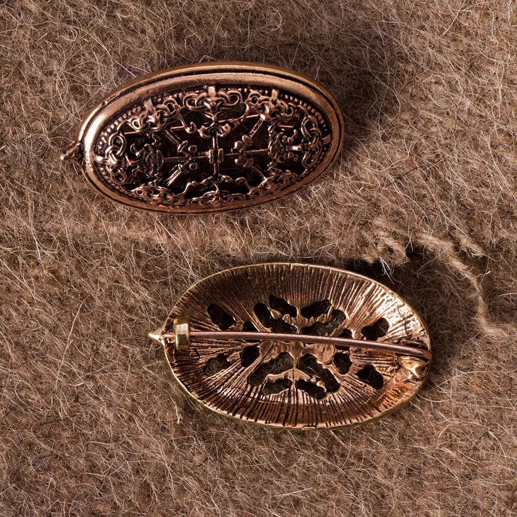 Borre Brooches, Bronze