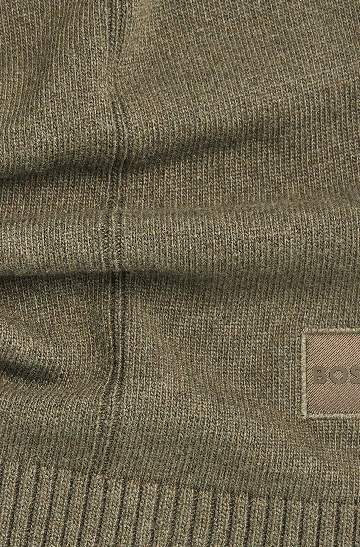 Boss Kaios Scarf In Dark Green For Men