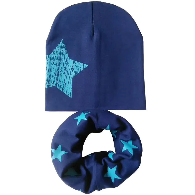 Boys And Girls Star Street Dance Hip Hop Beanie Hat   Scarf - ONLY 4 LEFT !!!