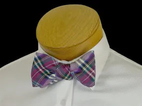 Boy's Bow Tie 23573 Purple Plaid