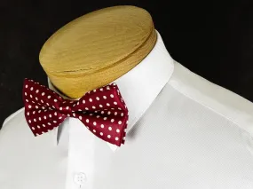 Boy's Bow Tie 24914 Red/White Polka Dot