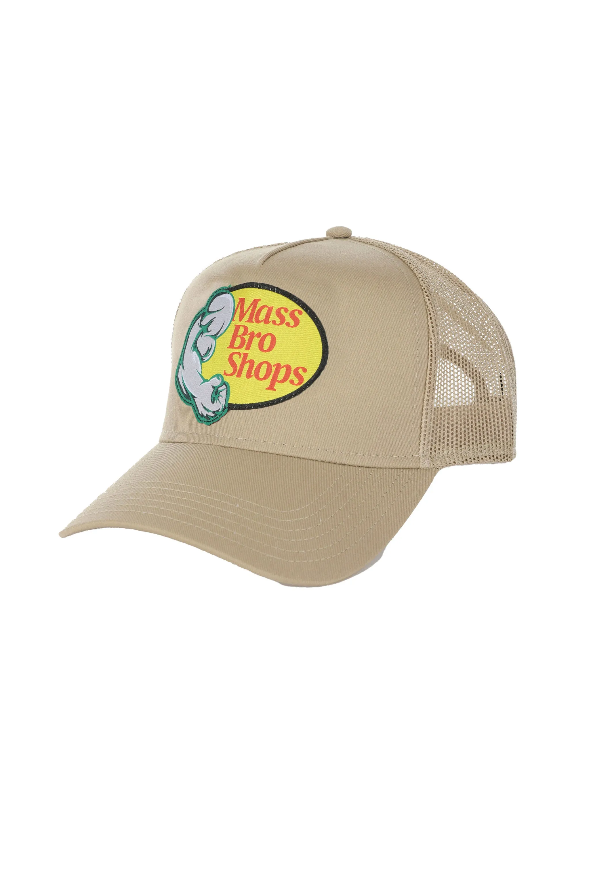 BSL Mass Bro Shops Trucker Hat  - Sand