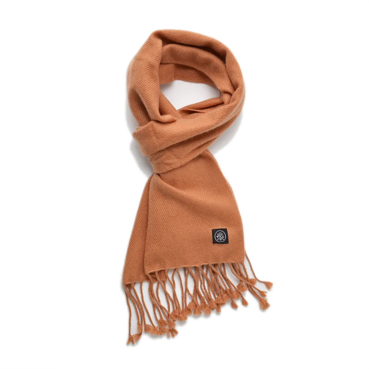 Camel Cashmere Scarf