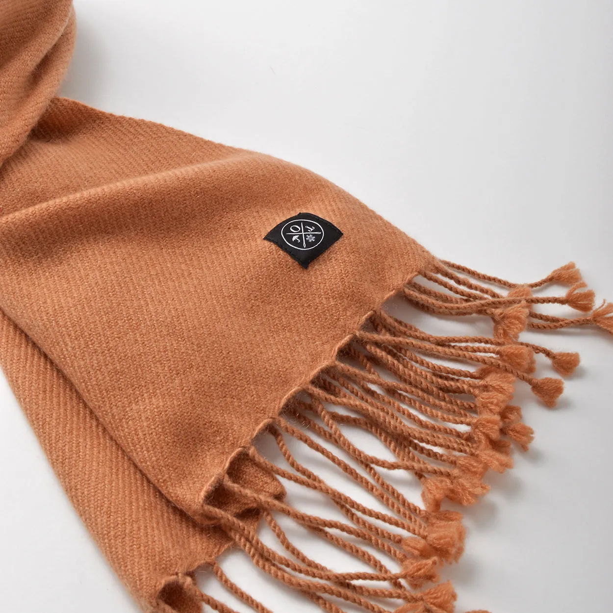 Camel Cashmere Scarf