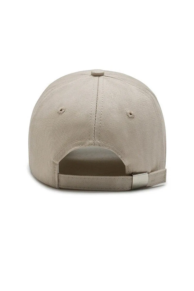 CASUAL TREND EMBROIDERY SUNSHADE BASEBALL CAP