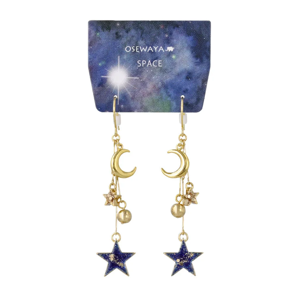 Celestial Multi Dangler Earrings