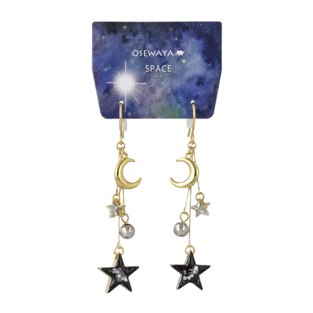 Celestial Multi Dangler Earrings