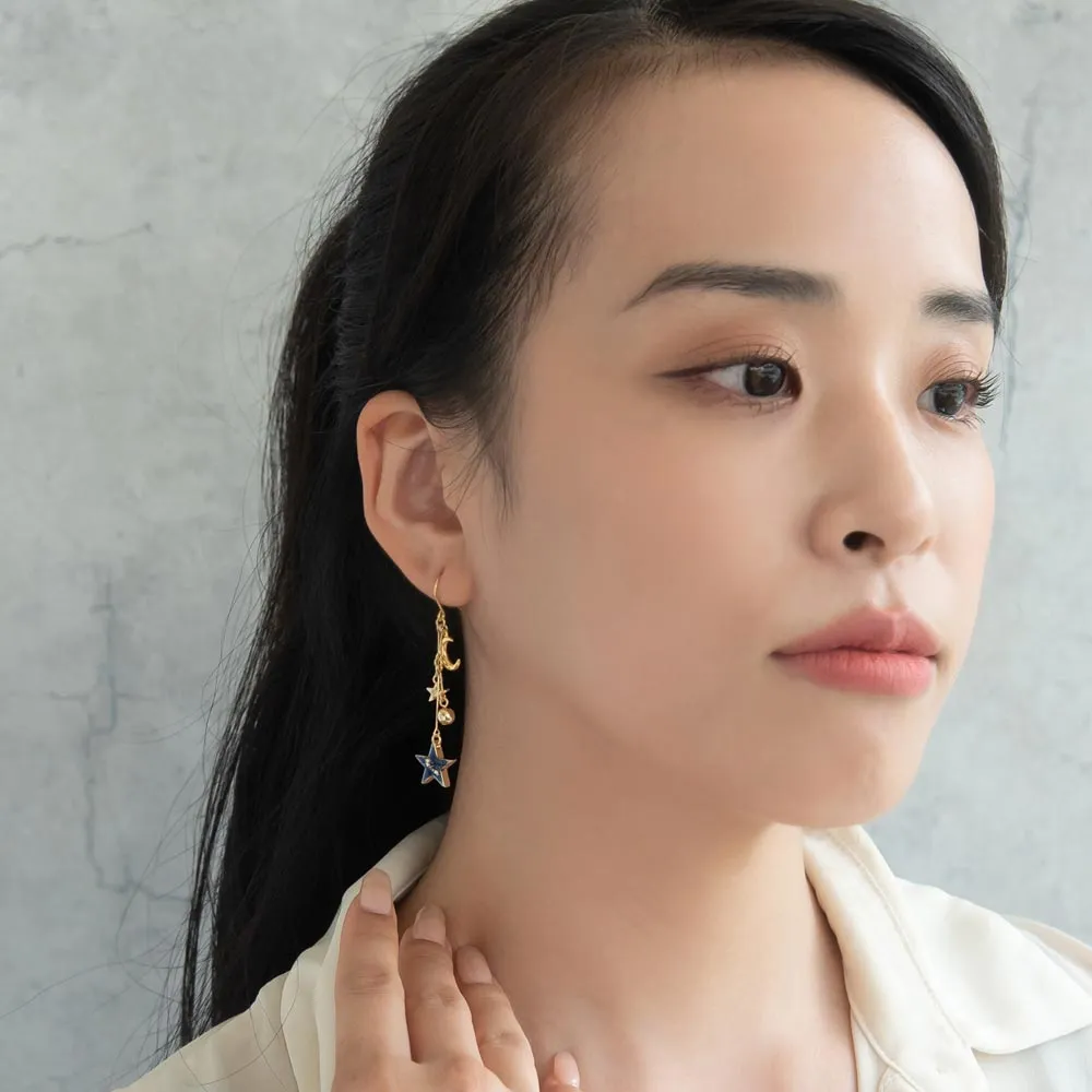 Celestial Multi Dangler Earrings