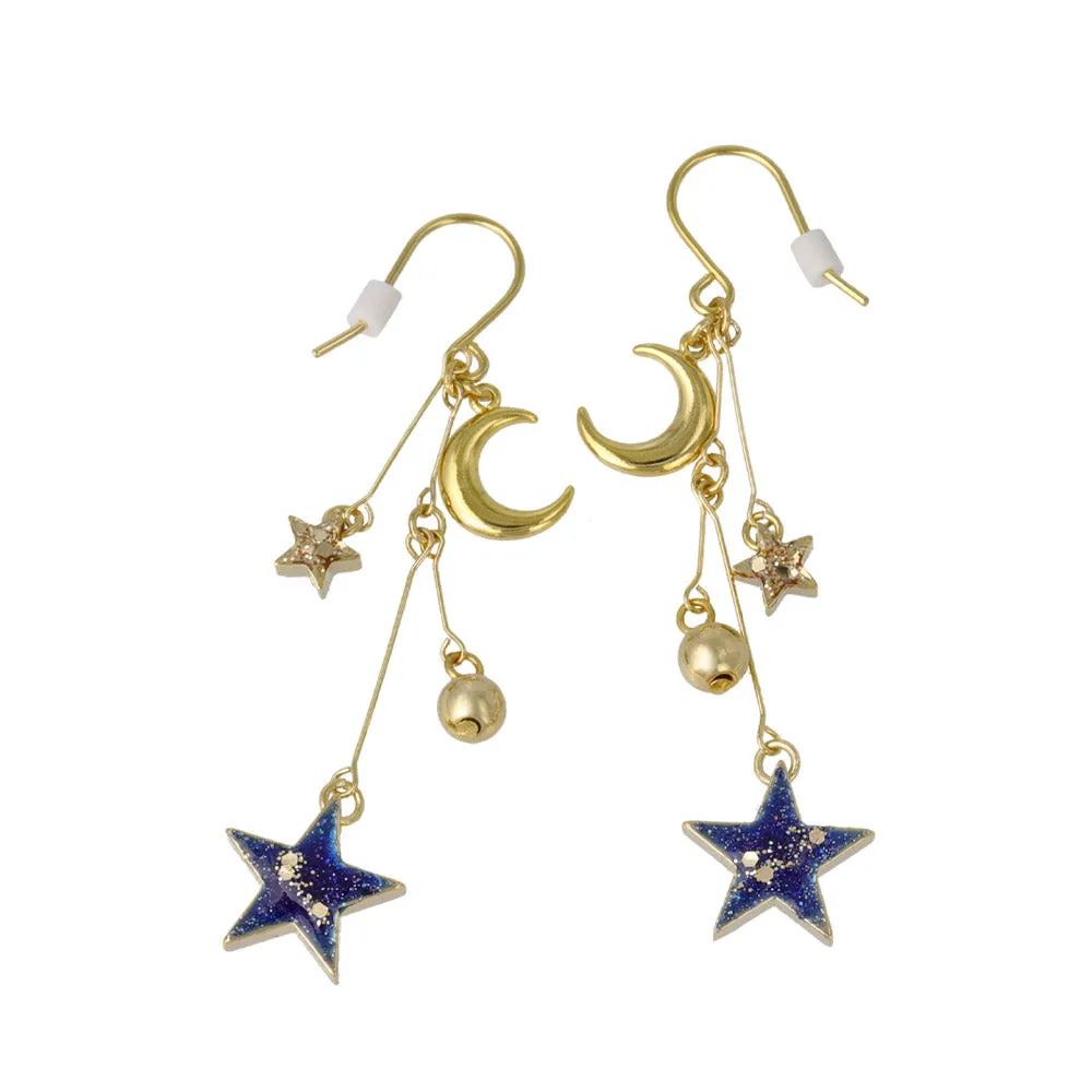 Celestial Multi Dangler Earrings