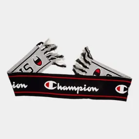 Champion Life® Reversible Knit Scarf in Black