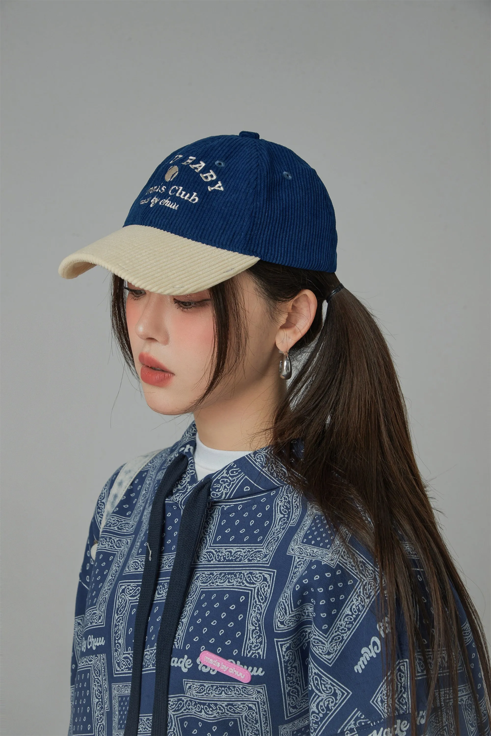 Chuu Baby Corduroy Cap