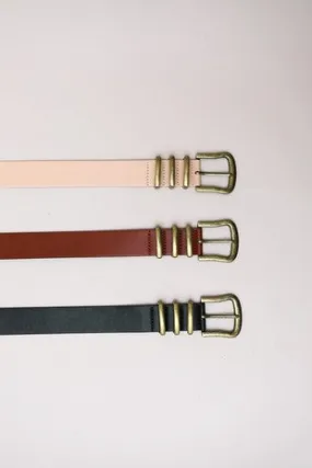 Classic Western Leather Belt