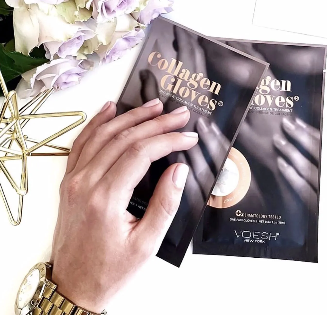 Collagen Peppermint Gloves - Voesh