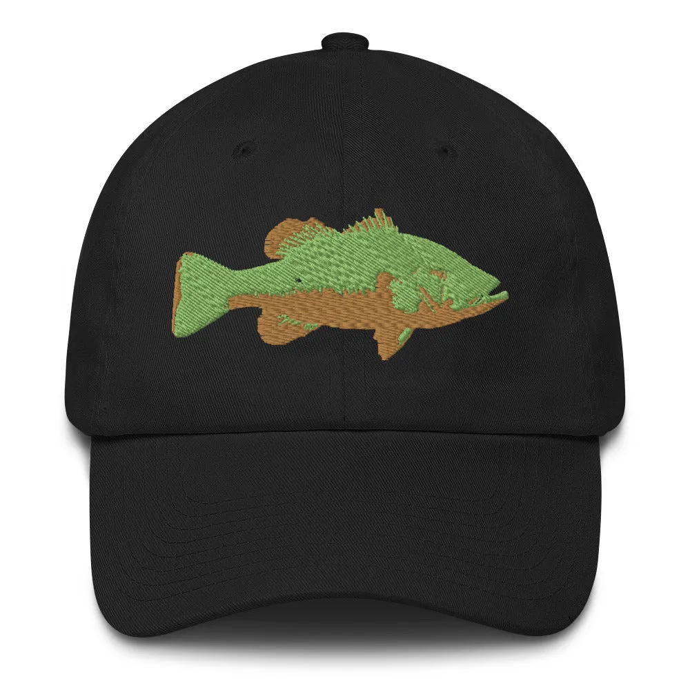 Cotton Cap with a fish