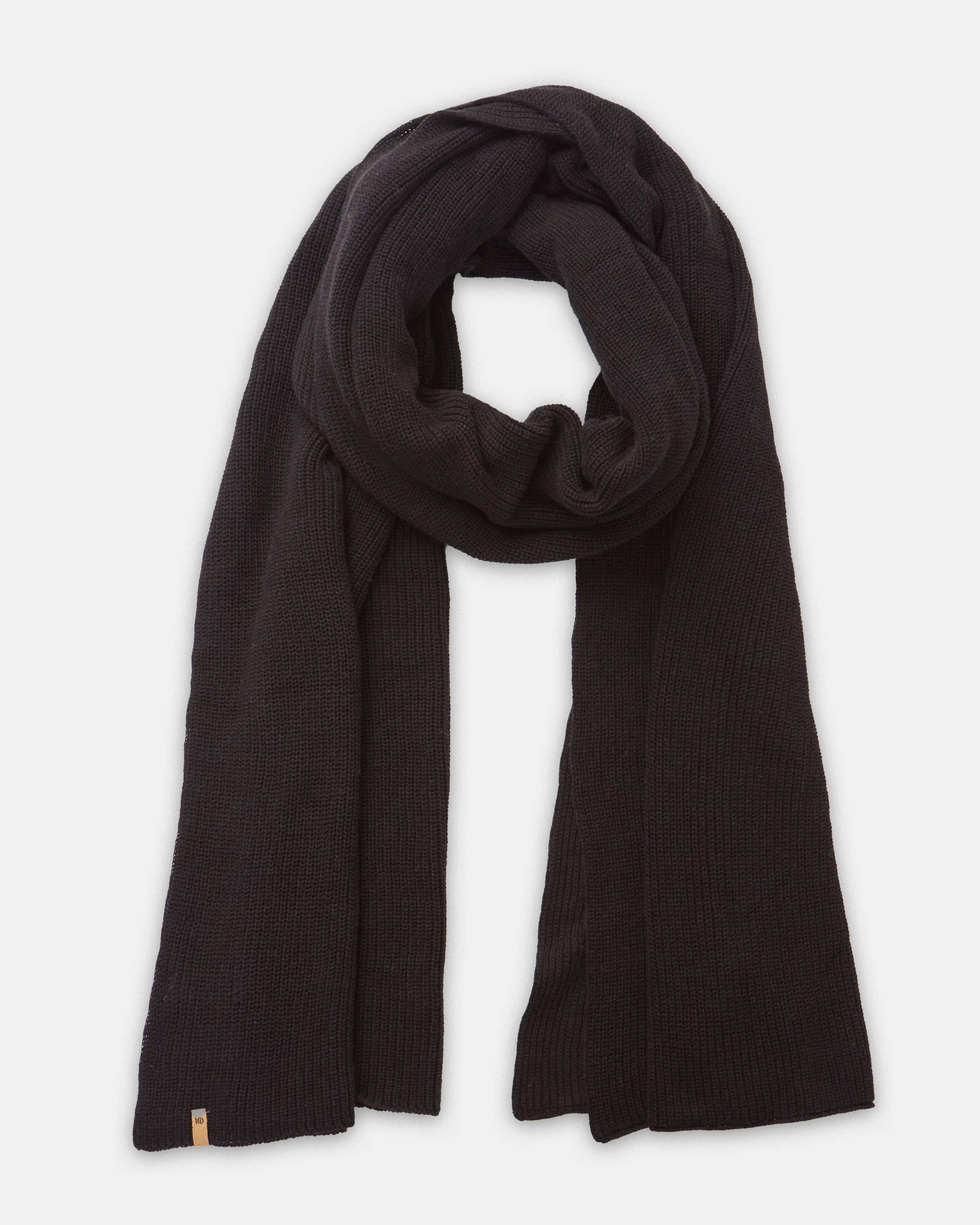 Cotton Ribbed Scarf