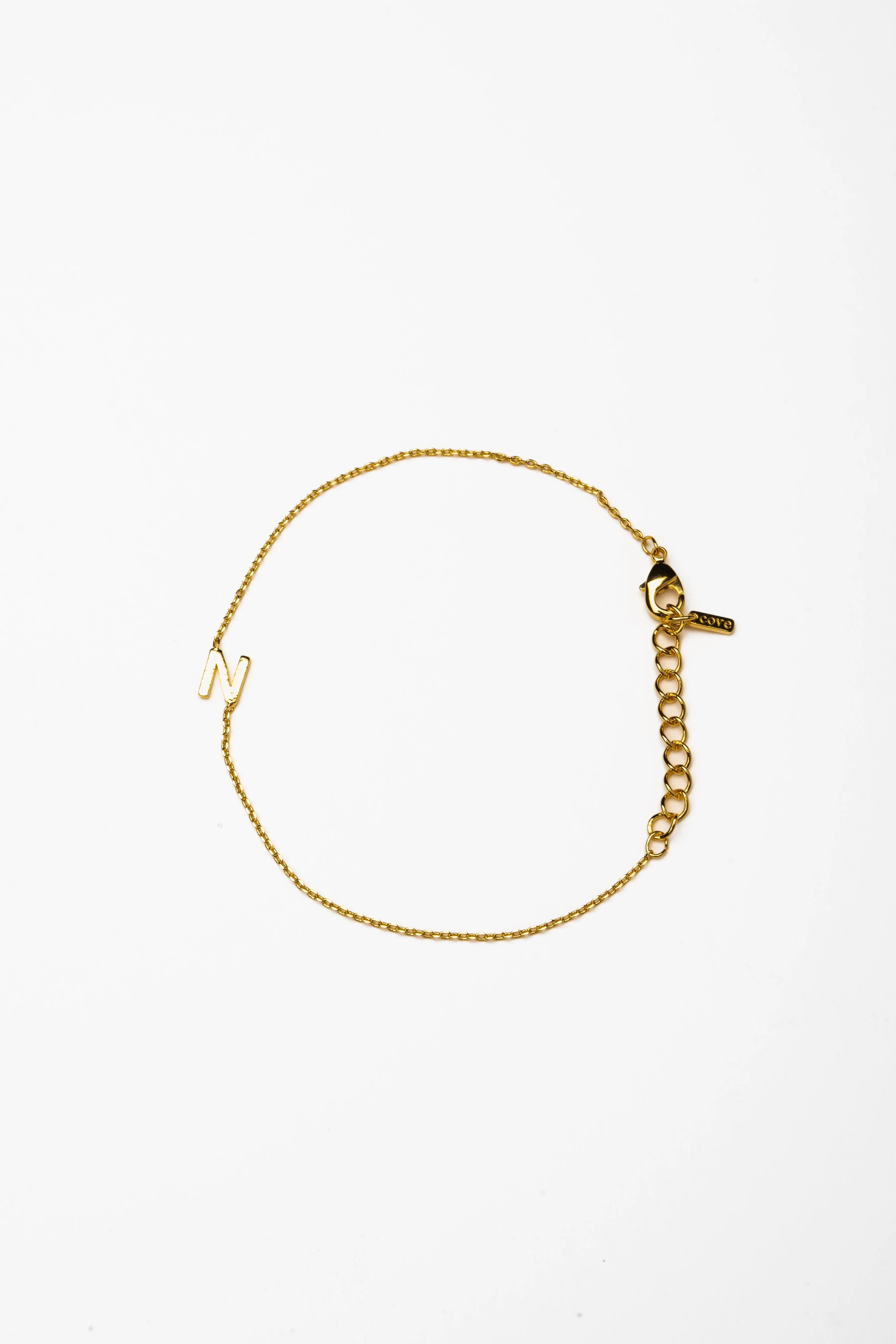 Cove Initial Bracelet