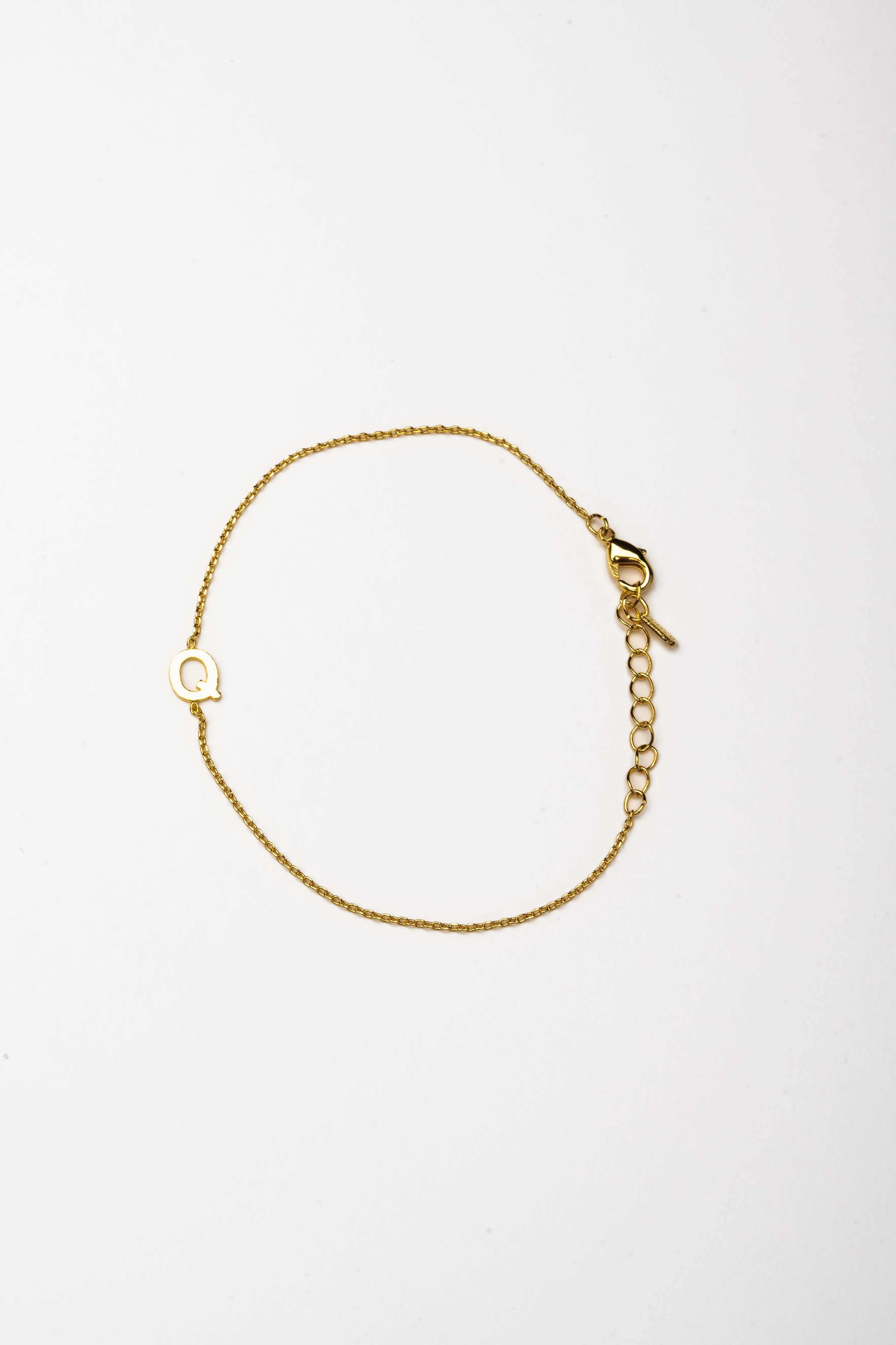 Cove Initial Bracelet