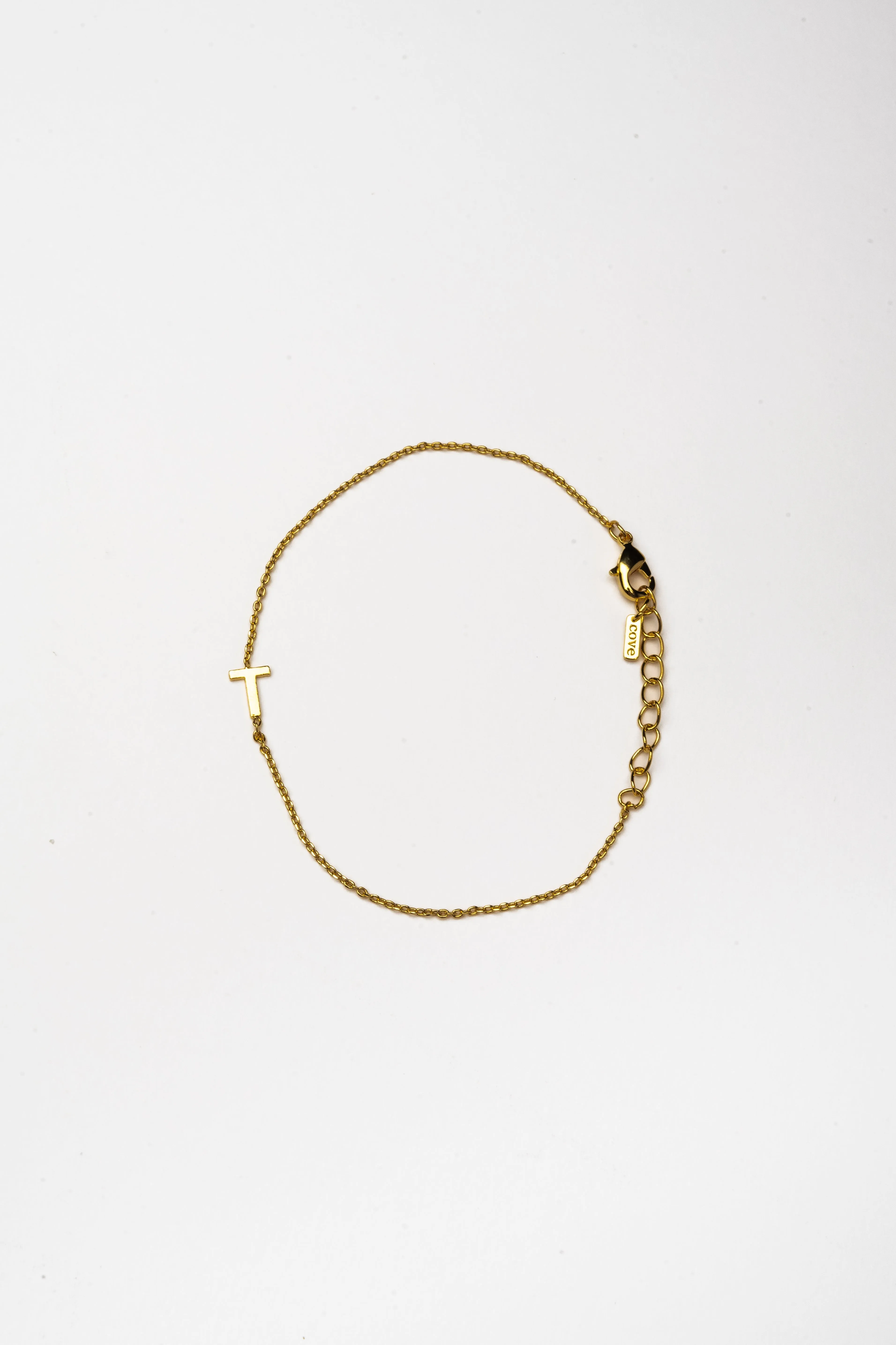 Cove Initial Bracelet