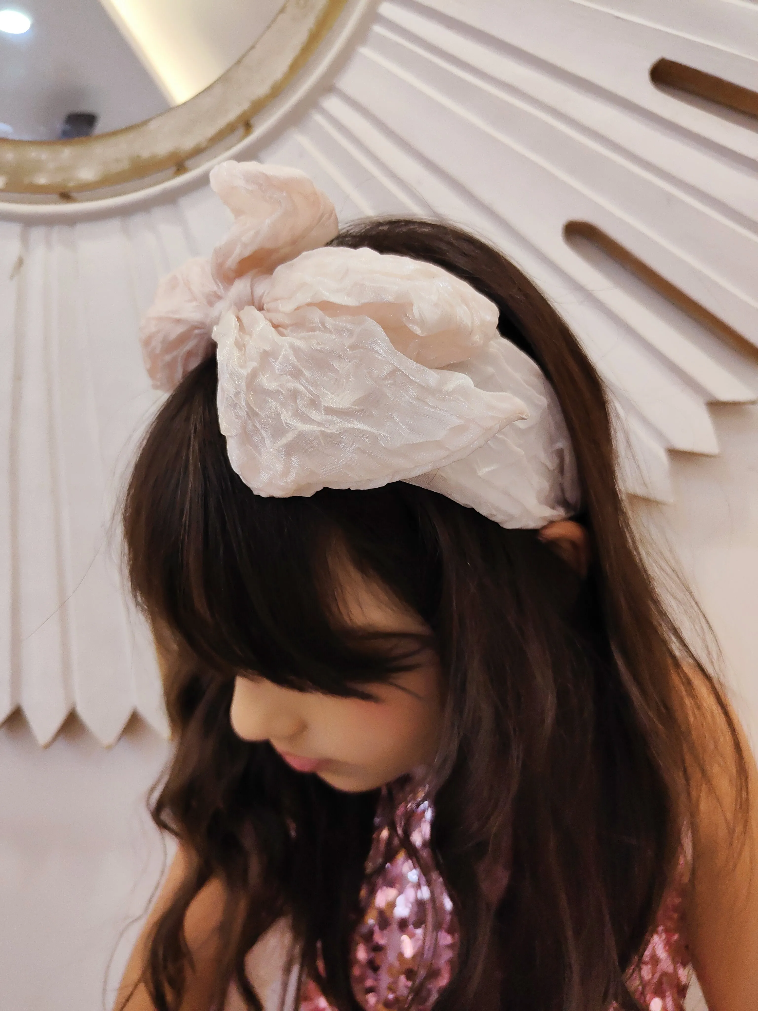 Crushed Bow Knot Headband