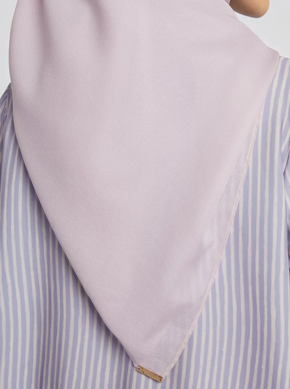 DELICATE PARIS SCARF PLAIN PALE BLUSH