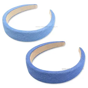 Denim Padded Headband | Qty : 2pcs