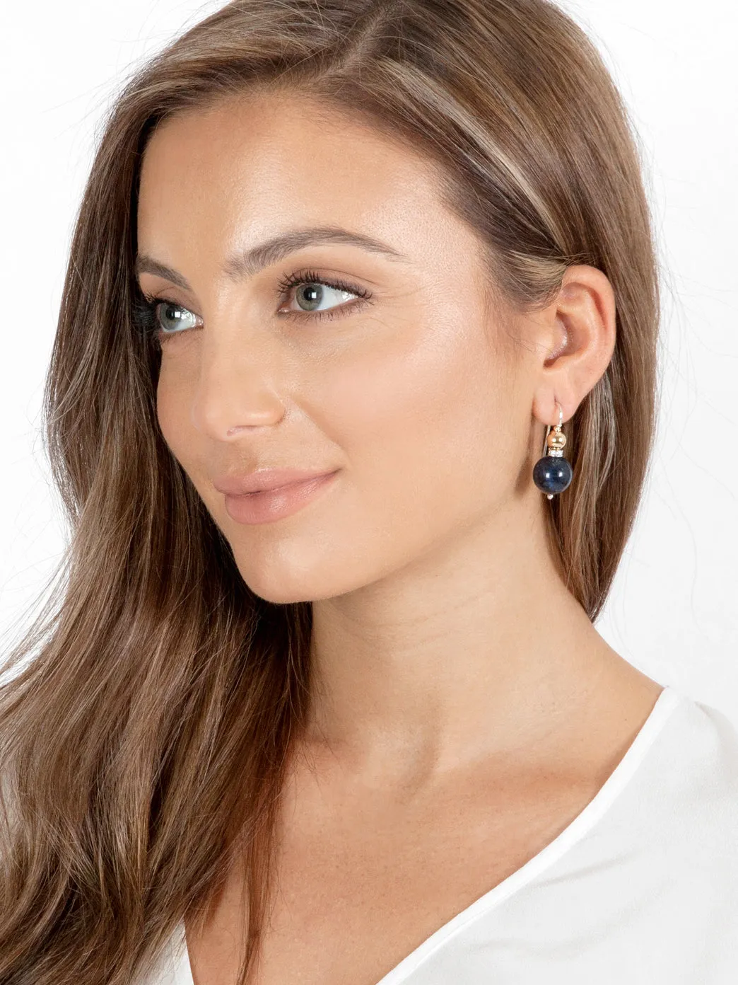 Double Ball Earrings