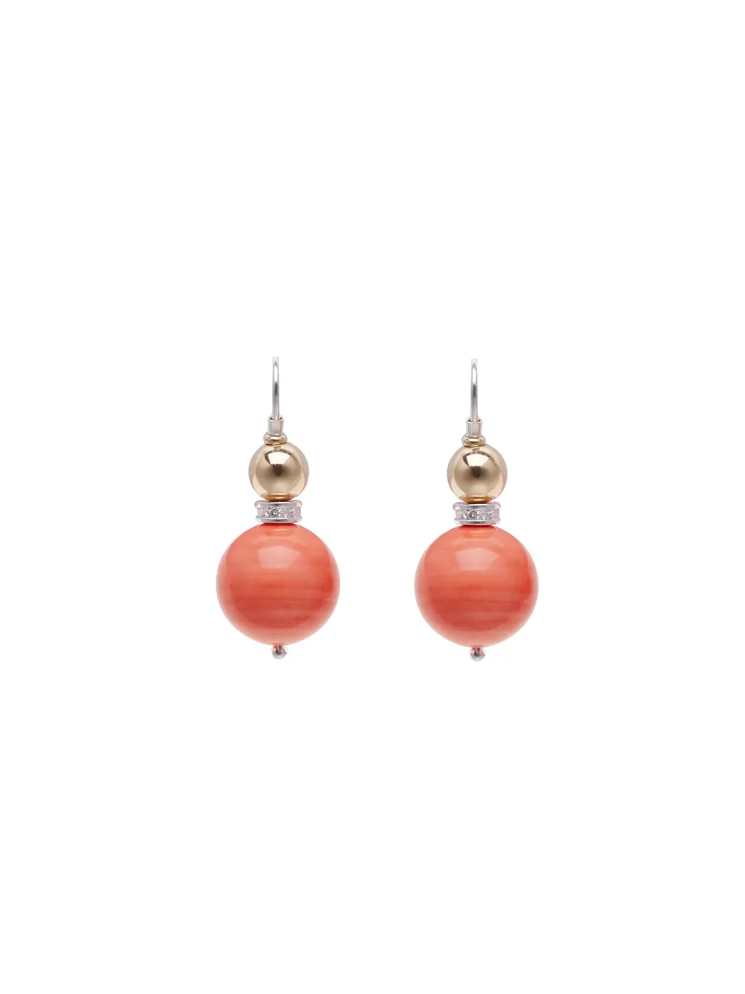 Double Ball Earrings