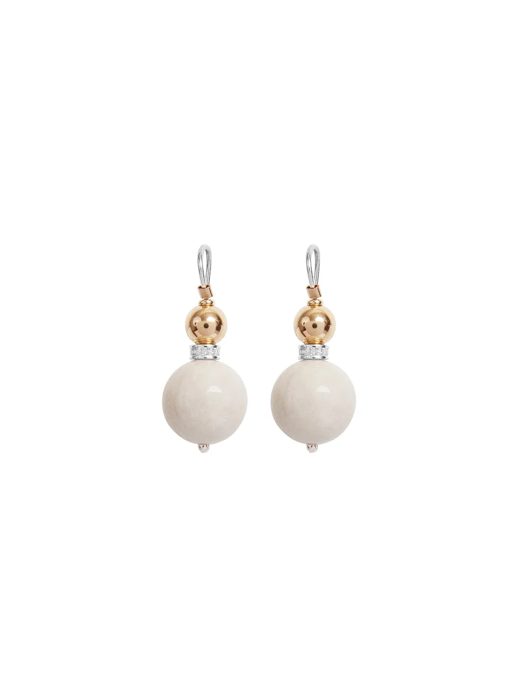 Double Ball Earrings