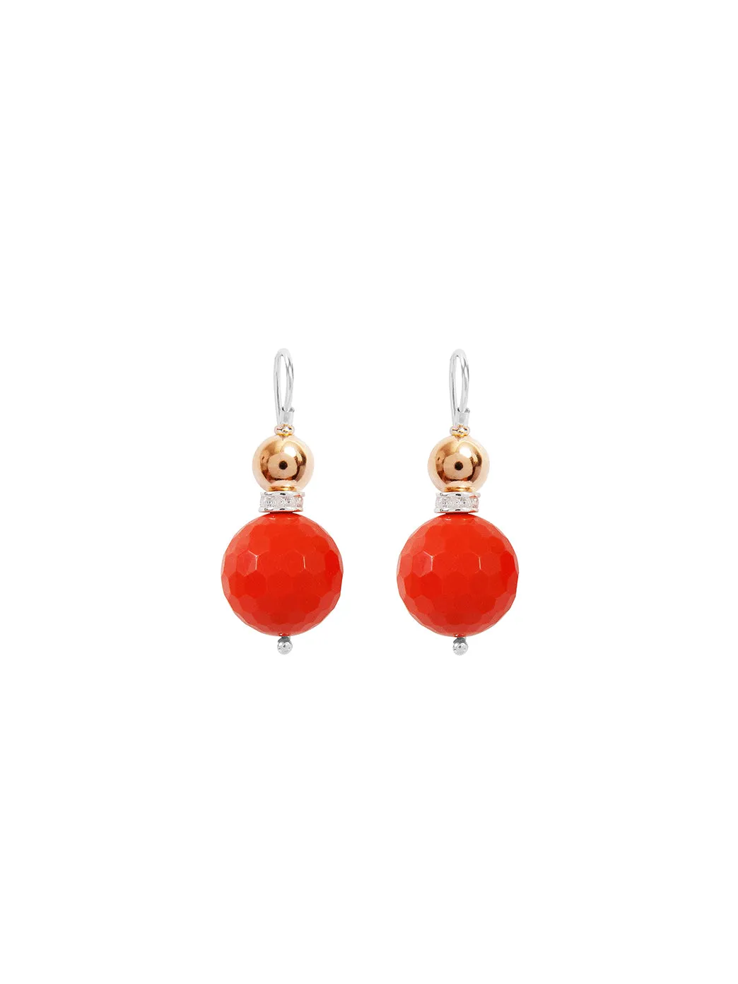 Double Ball Earrings