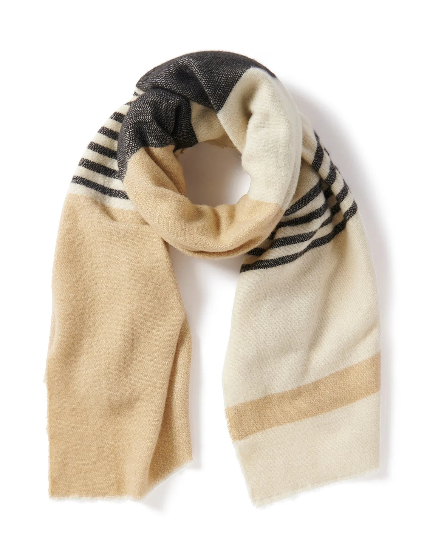 Dylan Large Stripe Scarf