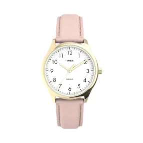 Easy Reader® 32mm Leather Strap Watch